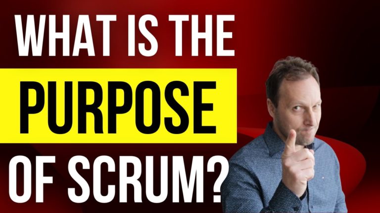 What is the real purpose of Scrum?