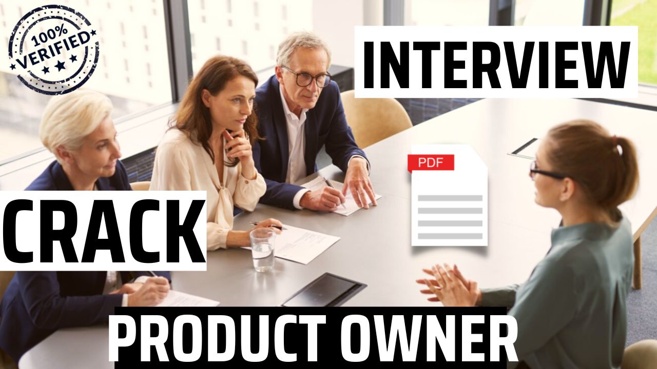 What questions are asked in product owner interview Download free PDF