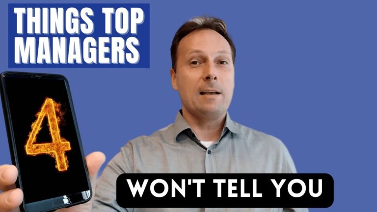 4 Things The Top 1% of Managers Won’t Tell You
