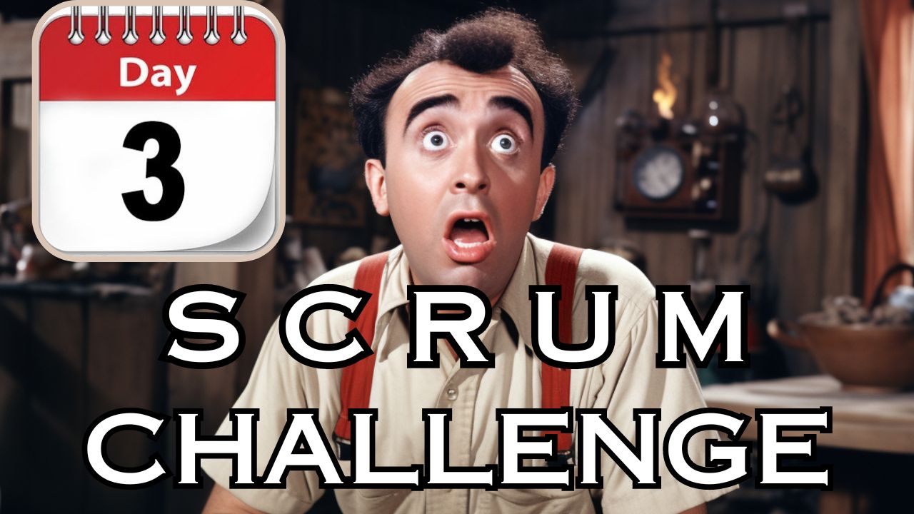 Image promoting the 3-Day Scrum Mastery Challenge