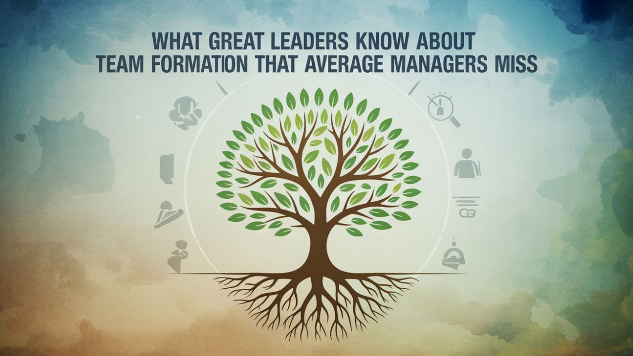 What Great Leaders Know About Team Formation That Average Managers Miss