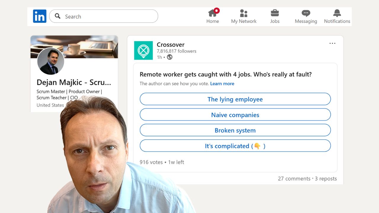 The Truth About a Remote Worker Juggling 4 Jobs and Who’s Really to Blame