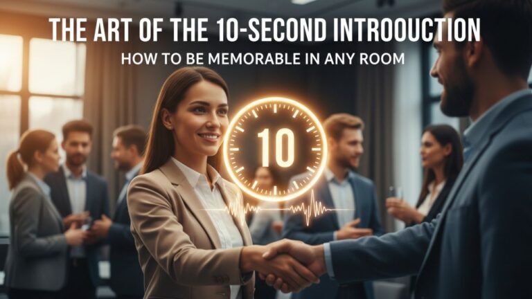 introduce yourself 10 seconds