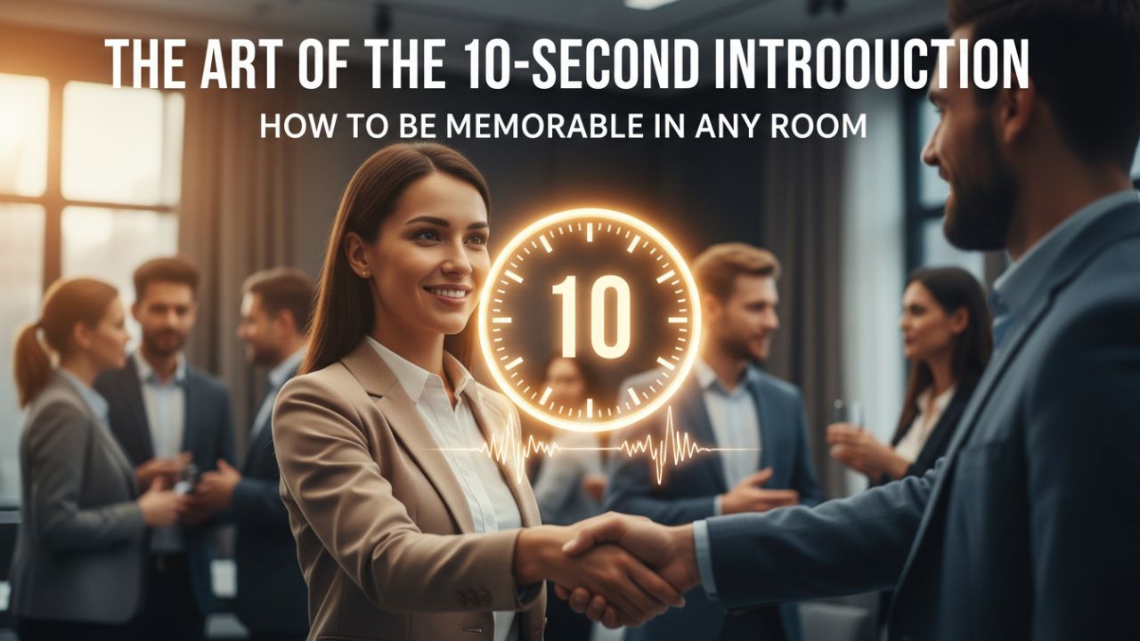 introduce yourself 10 seconds